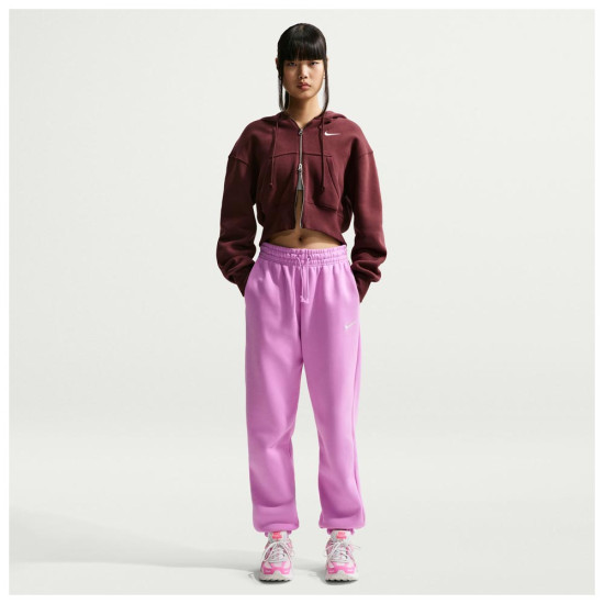 Nike Γυναικείο παντελόνι φόρμας Sportswear Phoenix Fleece High-Waisted Pants